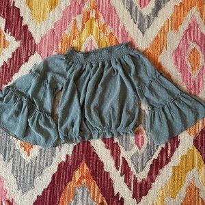 NWOT Off Shoulder Sage Green Shirt